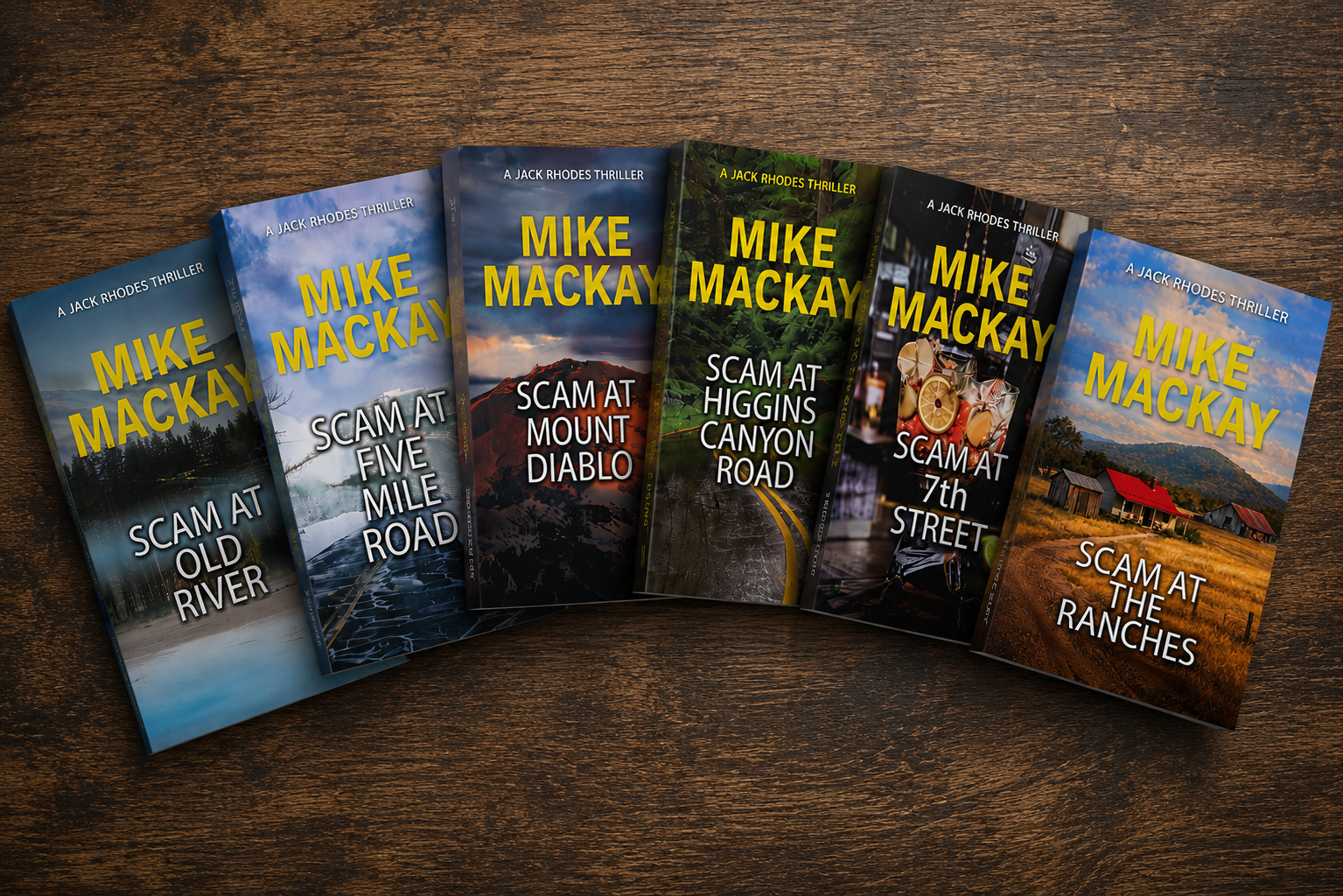 The Jack Rhodes Thriller by Mike Mackay